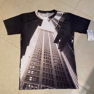 NWT MOMA Berenice Abbott Manhattan Canyon Unisex Tee Shirt Metropolitan Museum S